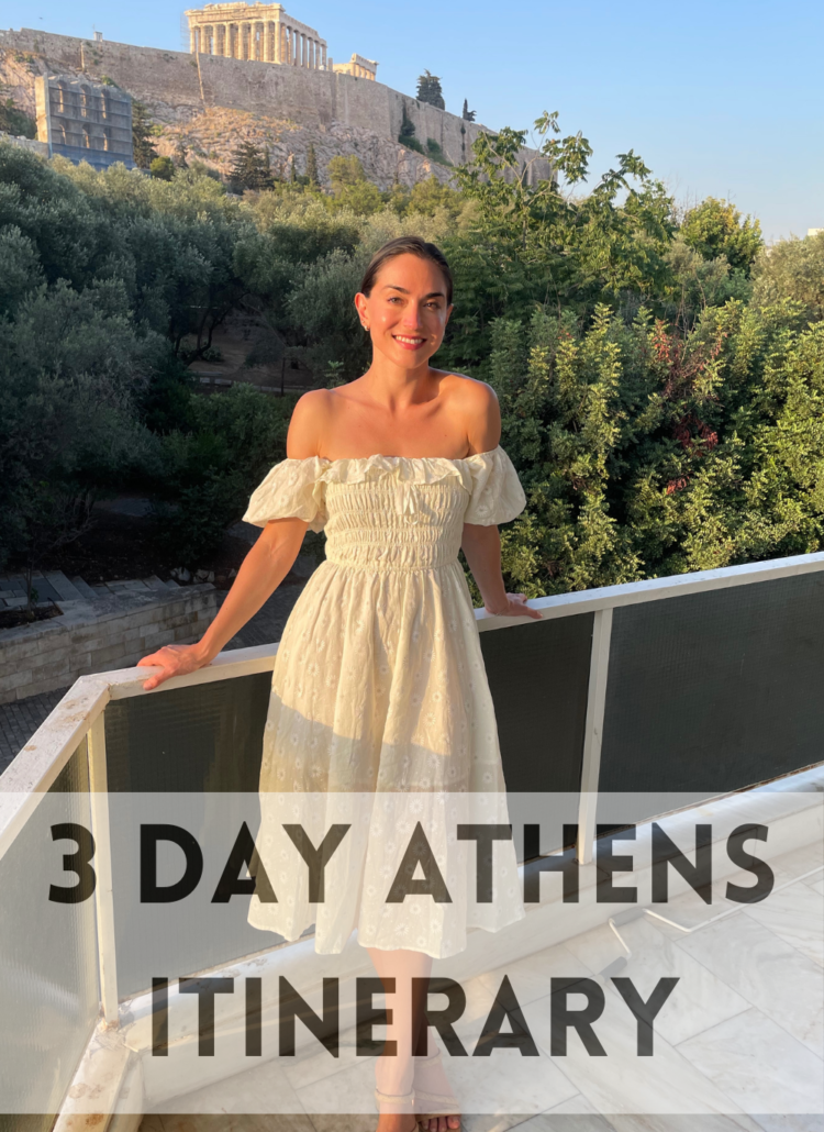 3 day Athens itinerary