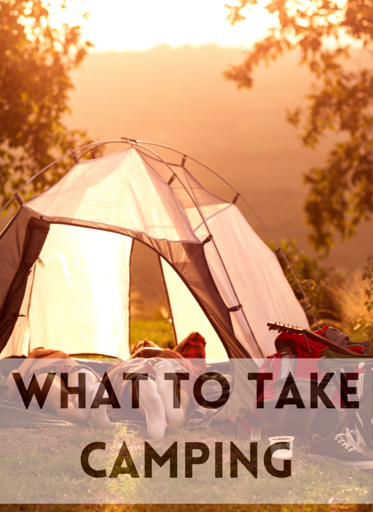 what to take camping