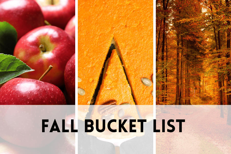 Fall Bucket List