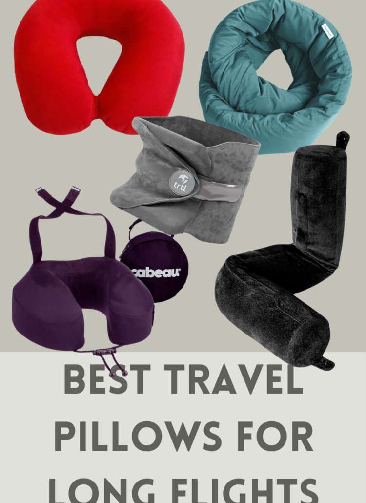 best travel pillows for long flights