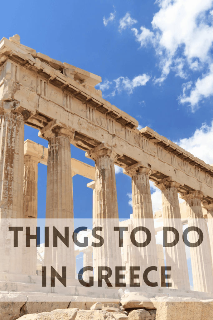 things to do in greece