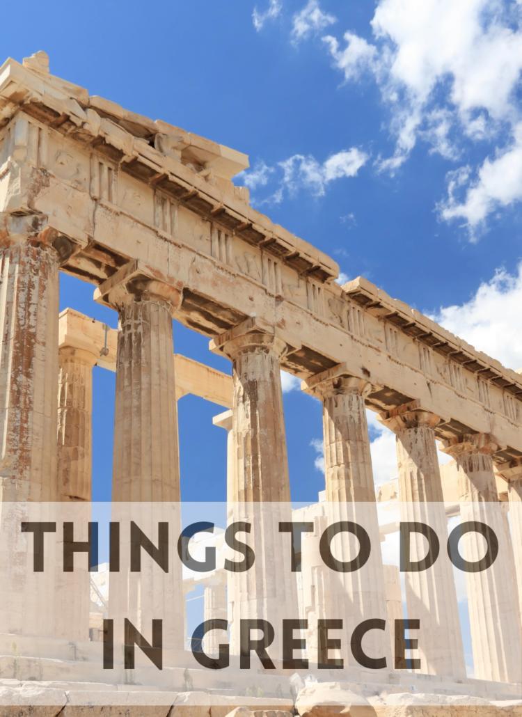 things to do in greece