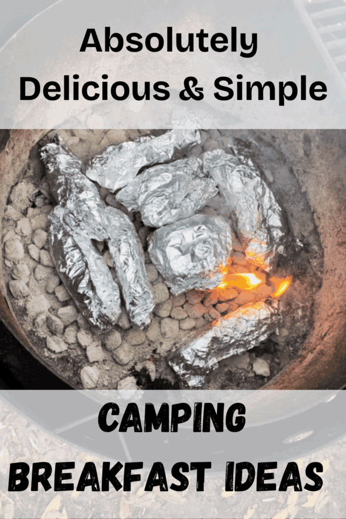 camping breakfast burritos