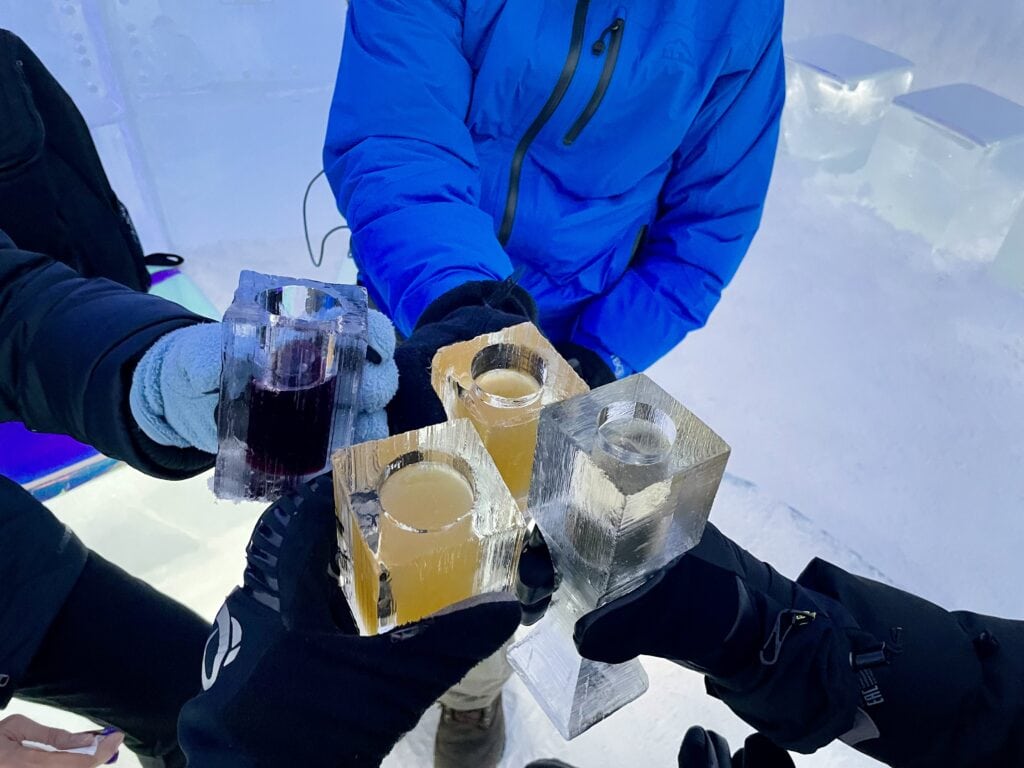 ice hotel icebar sweden