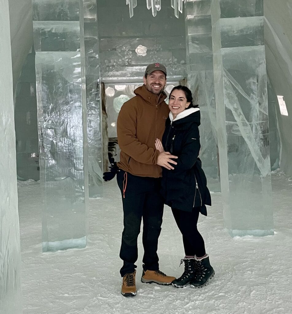 travel to ice hotel sweden