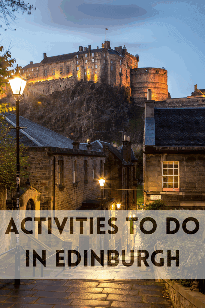 activities to do in edinburgh