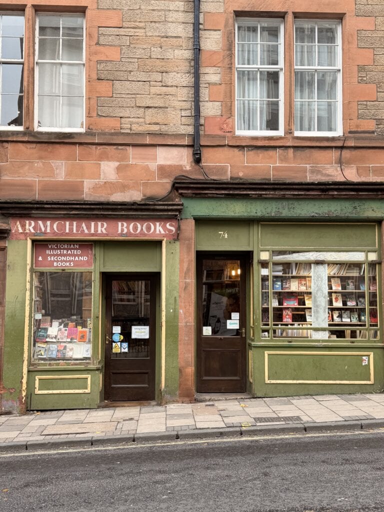 armchair books edinburgh