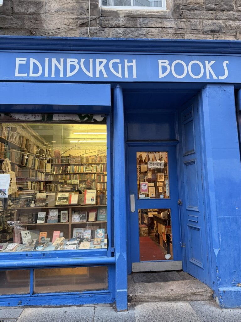 independent bookshops edinburgh