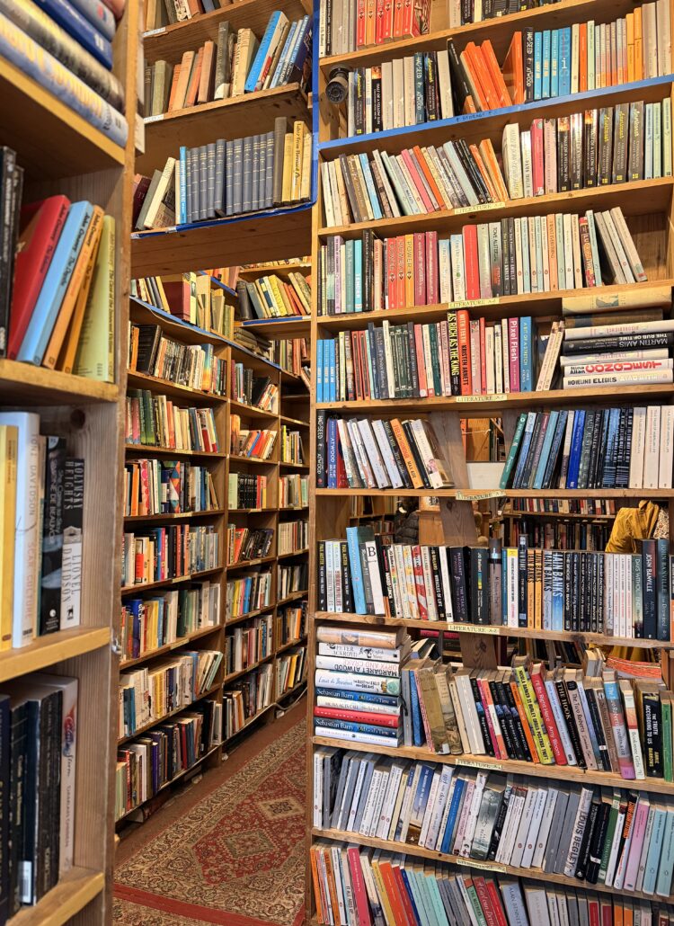 second hand bookshop edinburgh