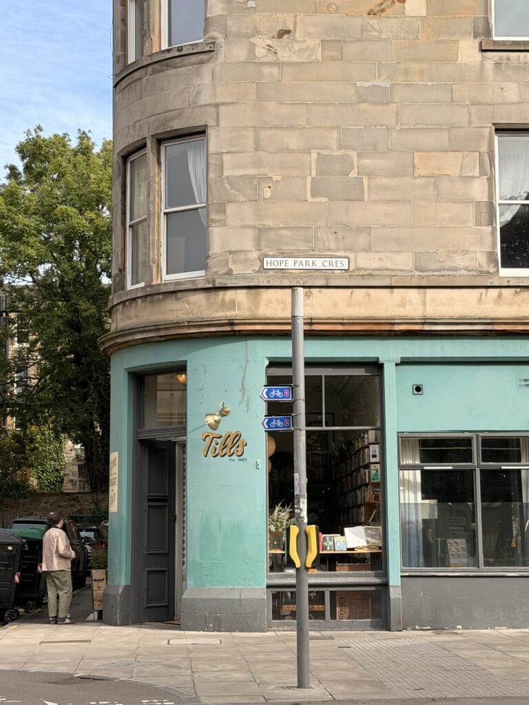 tills bookshop edinburgh