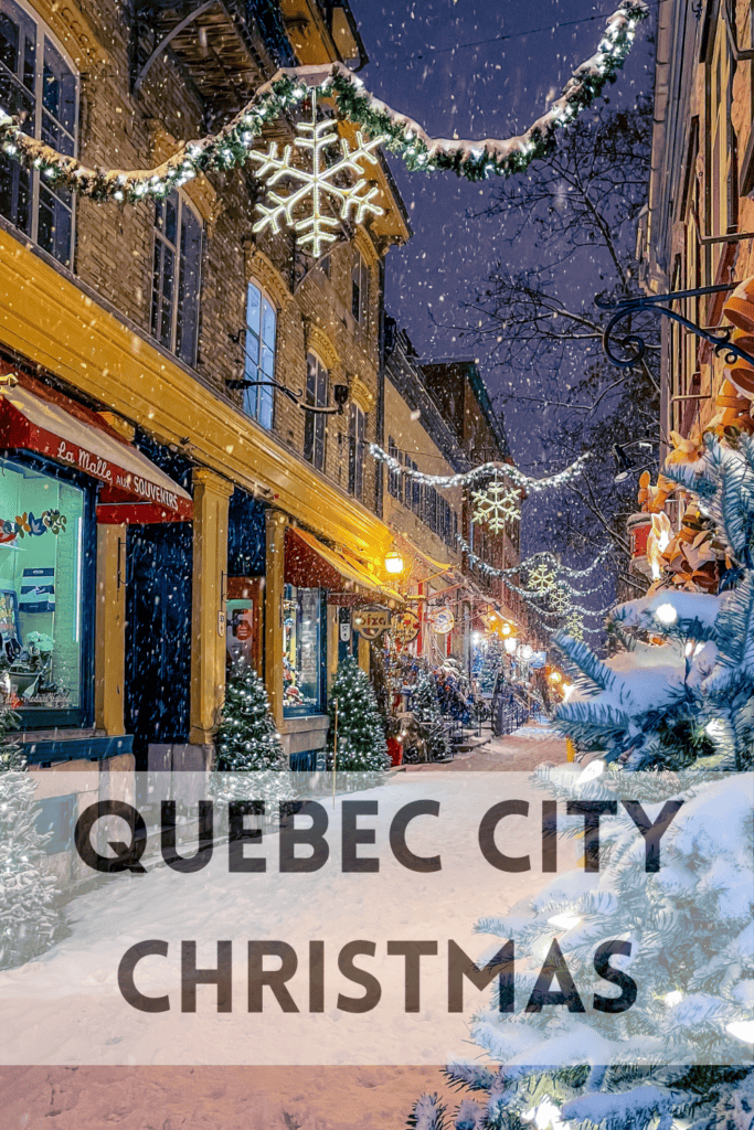 Quebec City Christmas